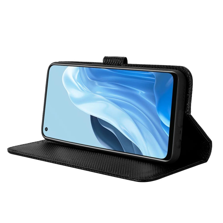 For OPPO Reno7 5G / Find X5 Lite Diamond Texture Leather Phone Case