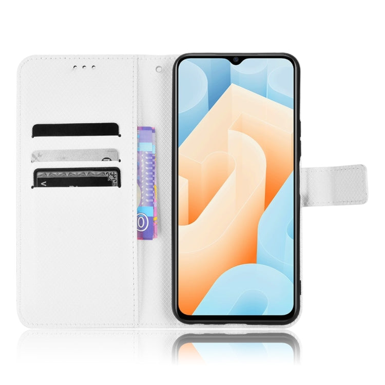 For vivo iQOO U5 5G Diamond Texture Leather Phone Case
