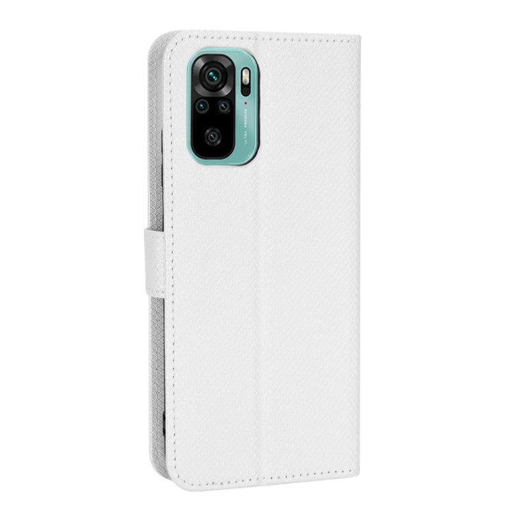 For Xiaomi Redmi Note 10 4G / Note 10S Diamond Texture Leather Phone Case