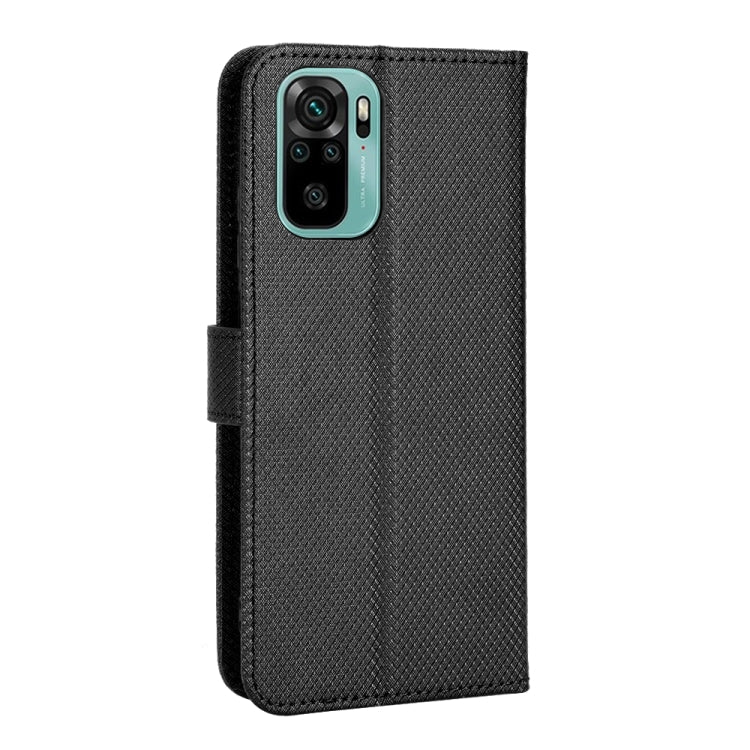 For Xiaomi Redmi Note 10 4G / Note 10S Diamond Texture Leather Phone Case