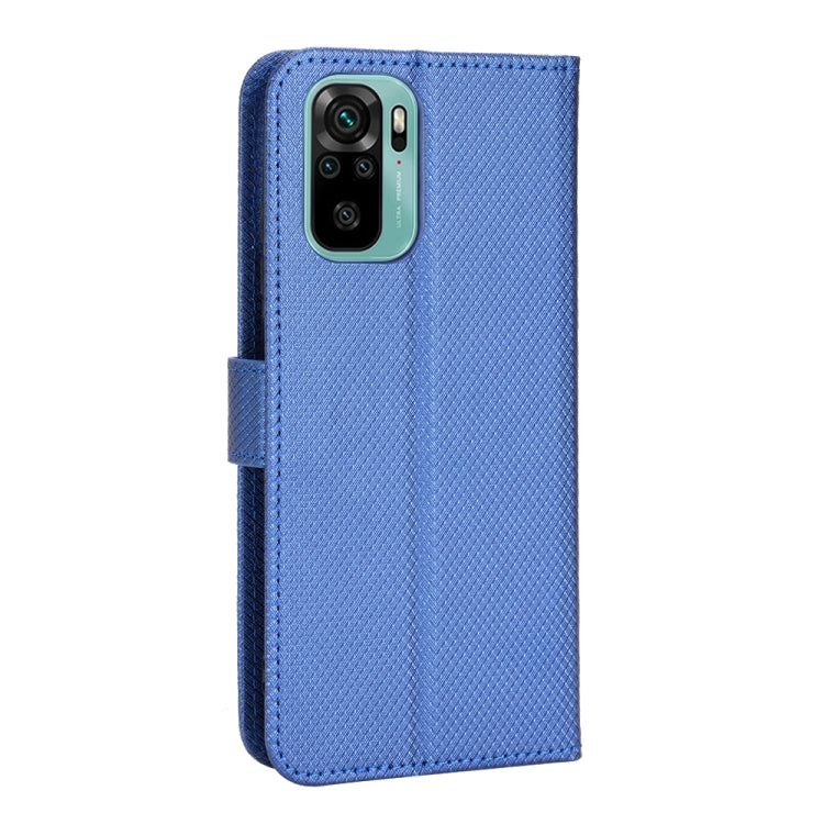 For Xiaomi Redmi Note 10 4G / Note 10S Diamond Texture Leather Phone Case