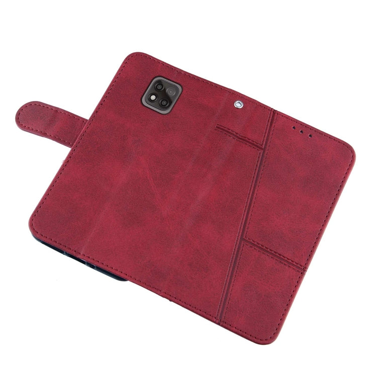 For Motorola Moto G Power 2021 Stitching Calf Texture Buckle Leather Phone Case