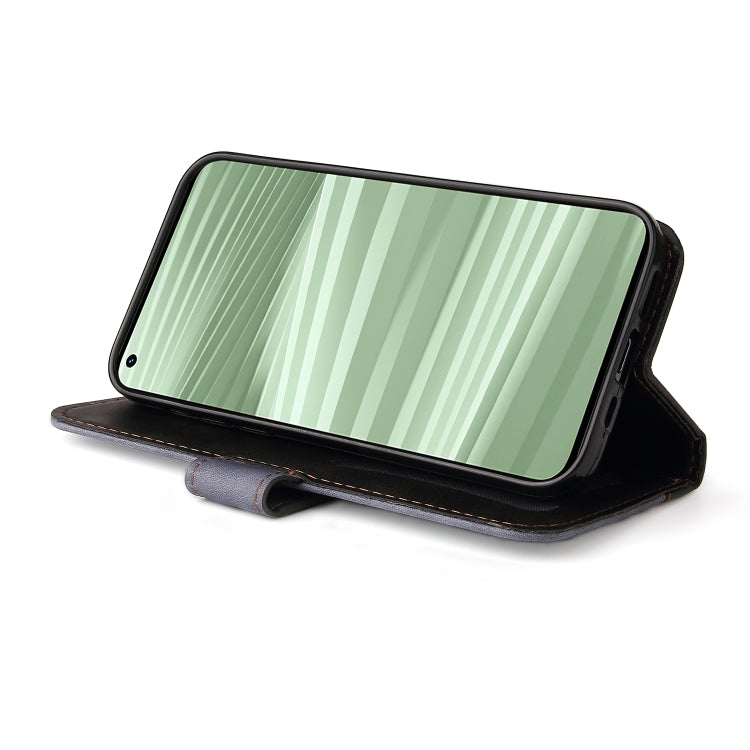 For OPPO Realme GT2 Pro Stitching-Color PU Leather Phone Case