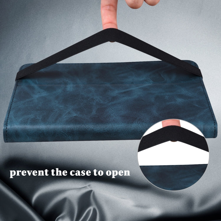 Solid Color Embossed Striped Smart Leather Case For iPad 5 / 6 / 7 / 8 2017