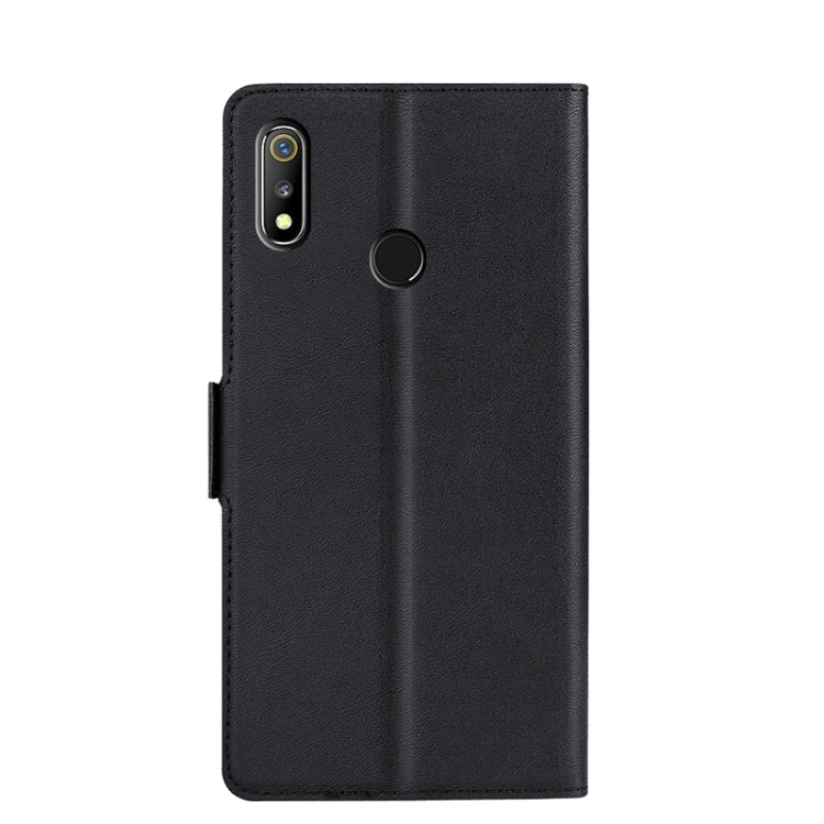 For OPPO Realme 3 Ultra-thin Voltage Side Buckle PU + TPU Leather Phone Case