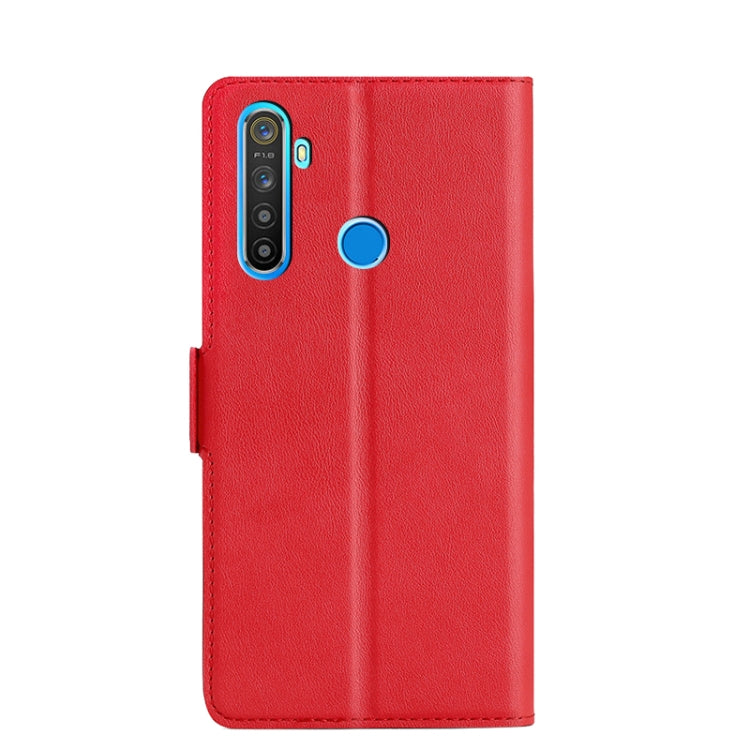 For OPPO Realme 6i / 5i / 5s / Narzo 10 Ultra-thin Voltage Side Buckle PU + TPU Leather Phone Case