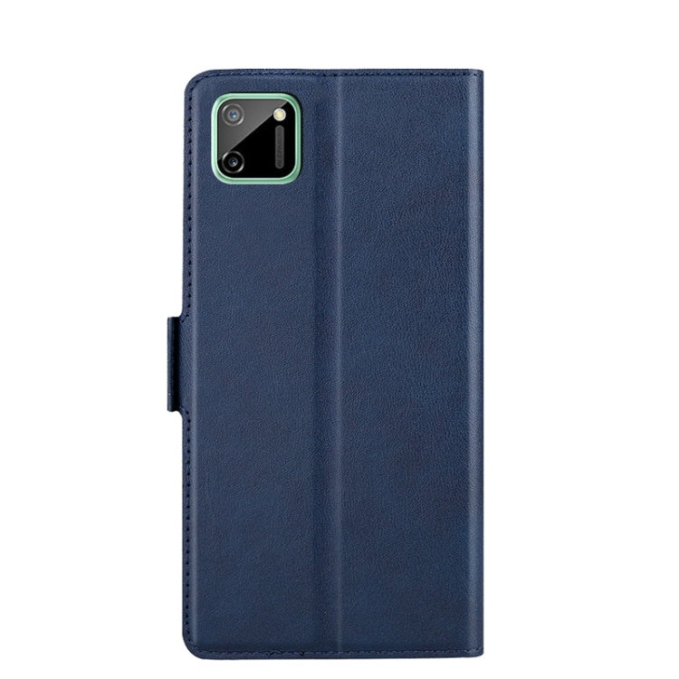 For OPPO Realme C11 Ultra-thin Voltage Side Buckle PU + TPU Leather Phone Case