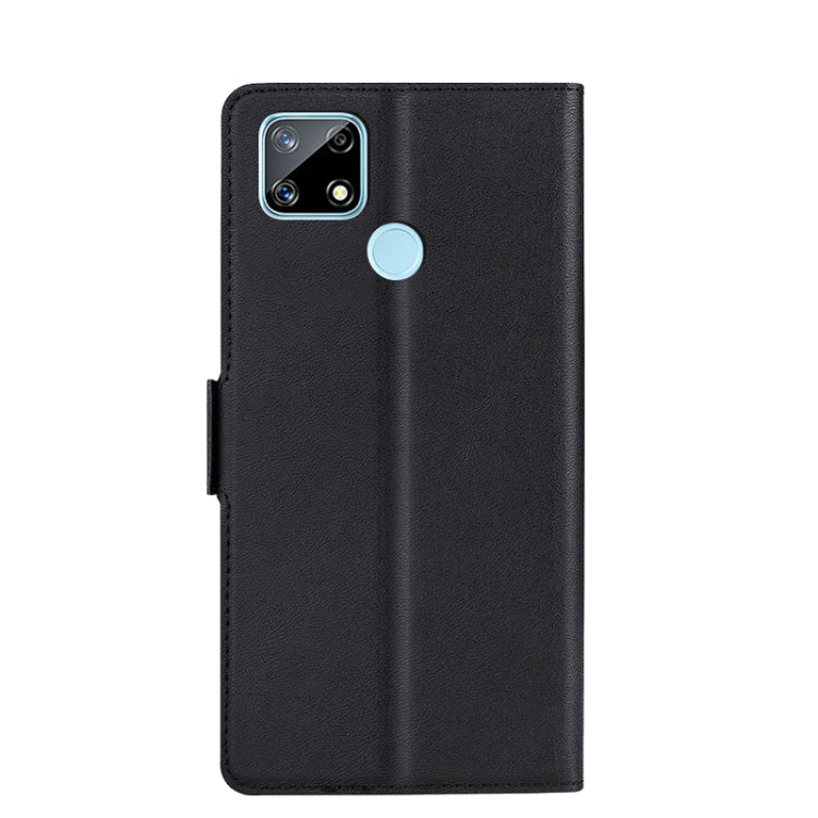 For OPPO Realme C12 / Narzo 20 Ultra-thin Voltage Side Buckle PU + TPU Leather Phone Case