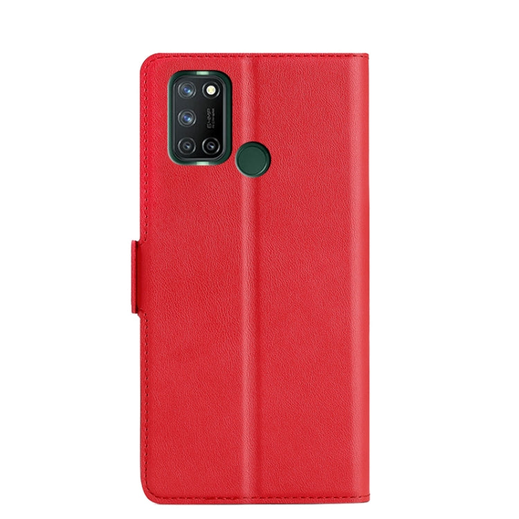 For OPPO Realme C17 / 7i Ultra-thin Voltage Side Buckle PU + TPU Leather Phone Case