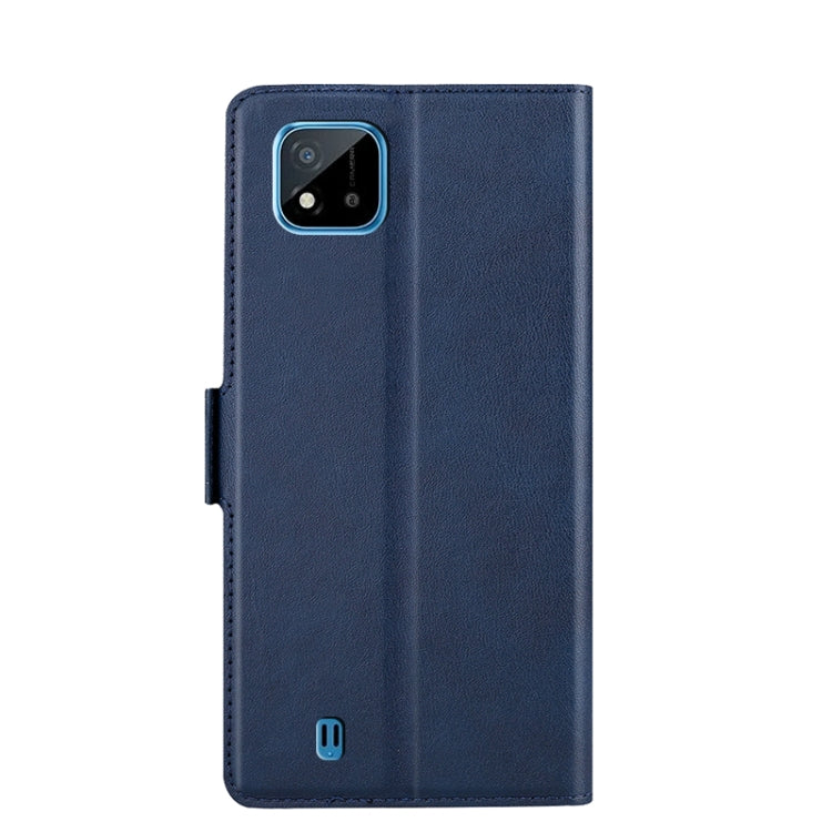 For OPPO Realme C20 Ultra-thin Voltage Side Buckle PU + TPU Leather Phone Case