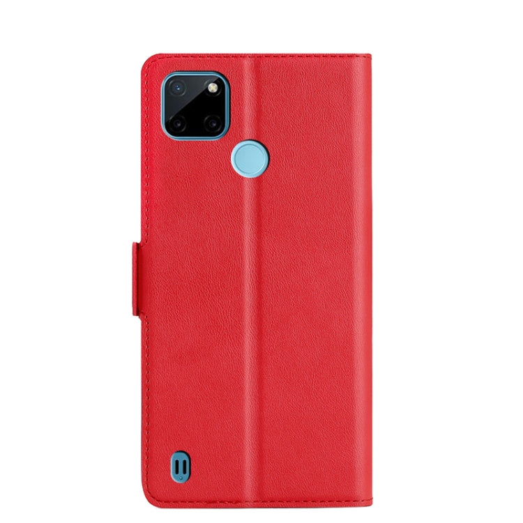 For OPPO Realme C21Y Ultra-thin Voltage Side Buckle PU + TPU Leather Phone Case