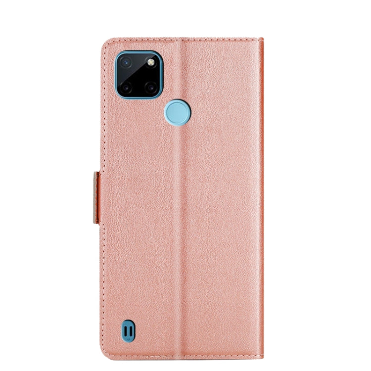 For OPPO Realme C21Y Ultra-thin Voltage Side Buckle PU + TPU Leather Phone Case
