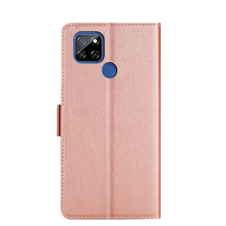 For OPPO Realme V3 / Q2i Ultra-thin Voltage Side Buckle PU + TPU Leather Phone Case