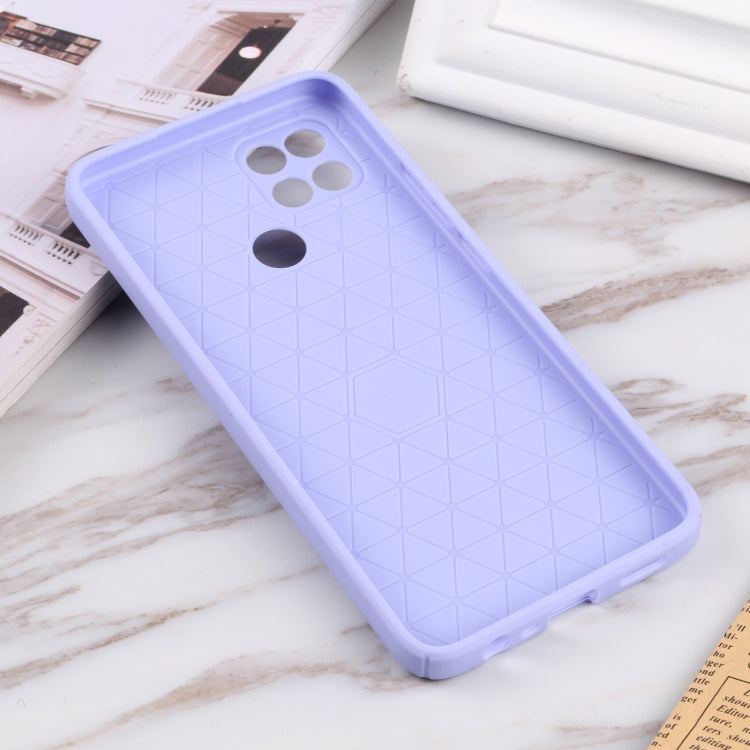 For OPPO A15 / A15s Litchi Texture Sliding Camshield TPU Phone Case