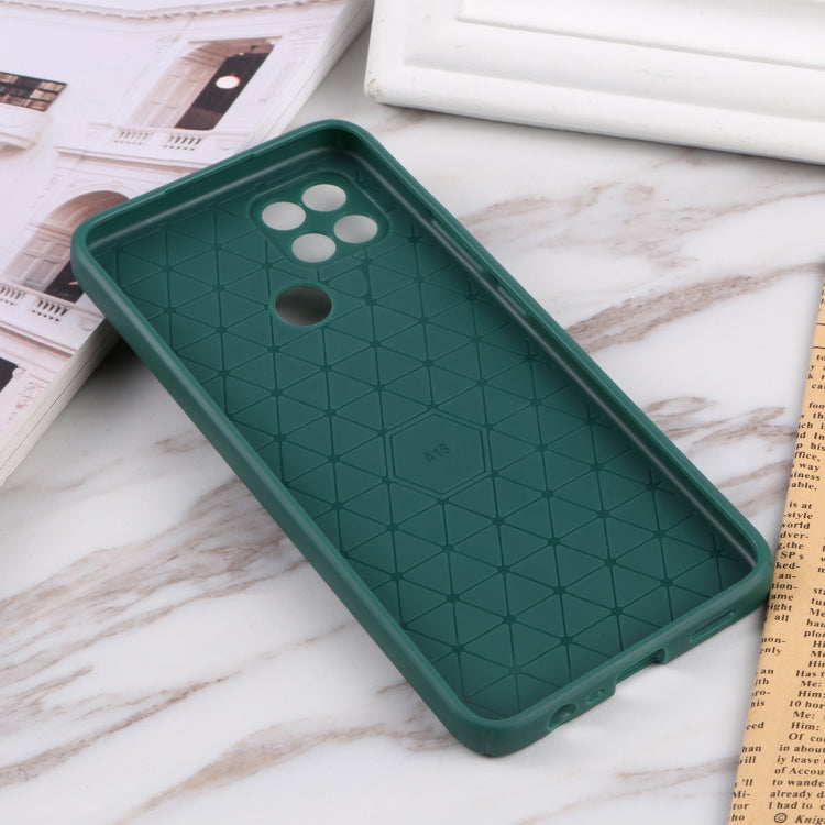 For OPPO A15 / A15s Litchi Texture Sliding Camshield TPU Phone Case