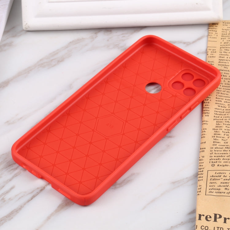 For OPPO A15 / A15s Litchi Texture Sliding Camshield TPU Phone Case