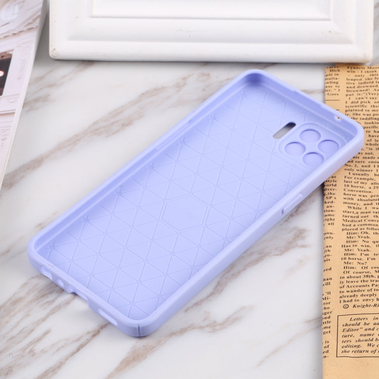 For OPPO F17 Pro / Reno4 Lite / A93 / Reno4 F Litchi Texture Sliding Camshield TPU Phone Case