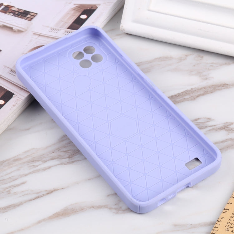 For OPPO Realme C11 / C20 Litchi Texture Sliding Camshield TPU Phone Case
