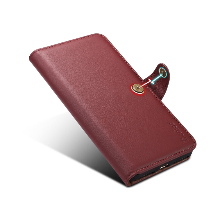 For iPhone 7 Plus / 8 Plus Denior V2 Luxury Car Cowhide Horizontal Flip Leather Case with Wallet