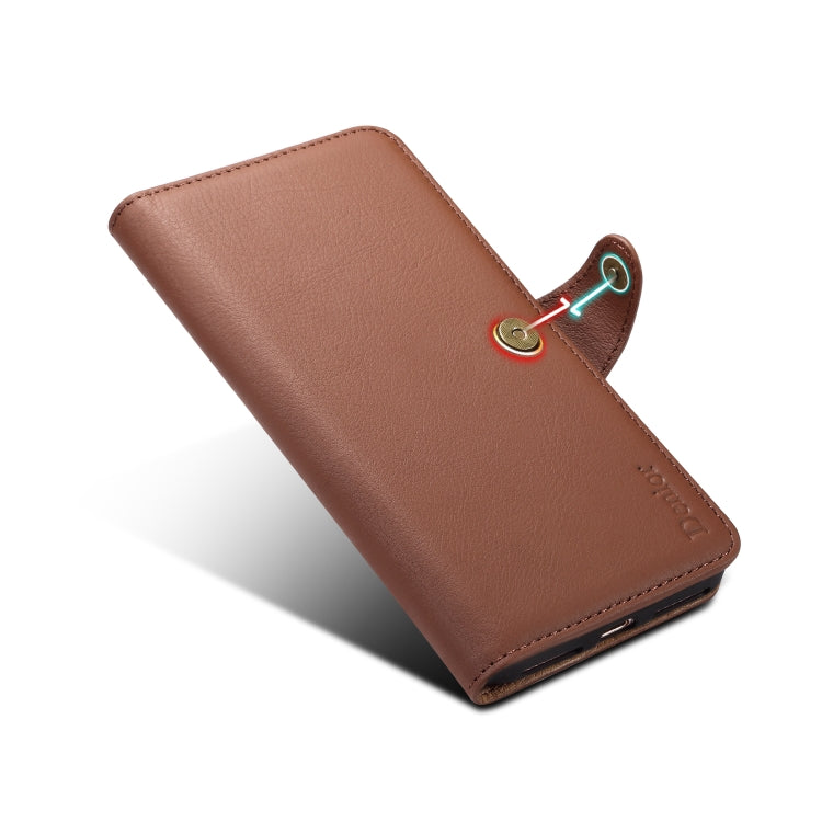 For iPhone 7 Plus / 8 Plus Denior V2 Luxury Car Cowhide Horizontal Flip Leather Case with Wallet