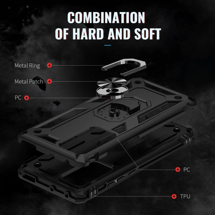 For Xiaomi 12 Pro Shockproof TPU + PC Phone Case with Holder