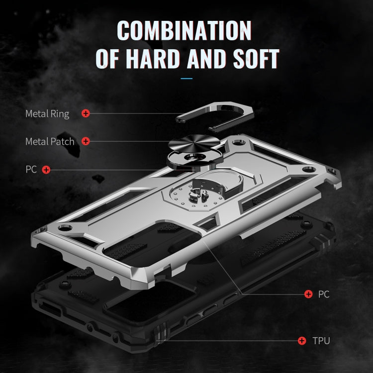 For Xiaomi 12 Pro Shockproof TPU + PC Phone Case with Holder