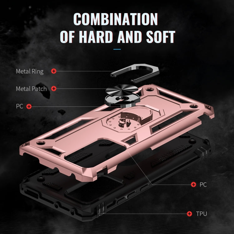 For Xiaomi 12 Pro Shockproof TPU + PC Phone Case with Holder