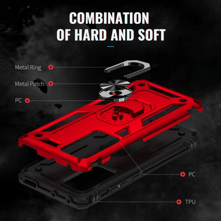 For Xiaomi 12 Pro Shockproof TPU + PC Phone Case with Holder
