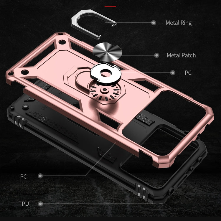 For Xiaomi Poco X4 Pro 5G Shockproof TPU + PC Phone Case with Holder