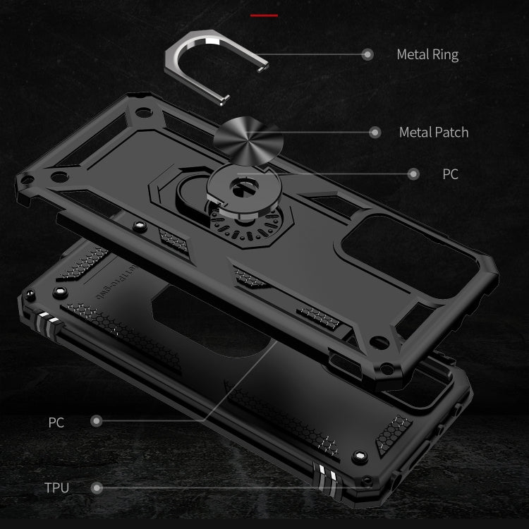 For Xiaomi Redmi Note 11 Pro Shockproof TPU + PC Phone Case with Holder