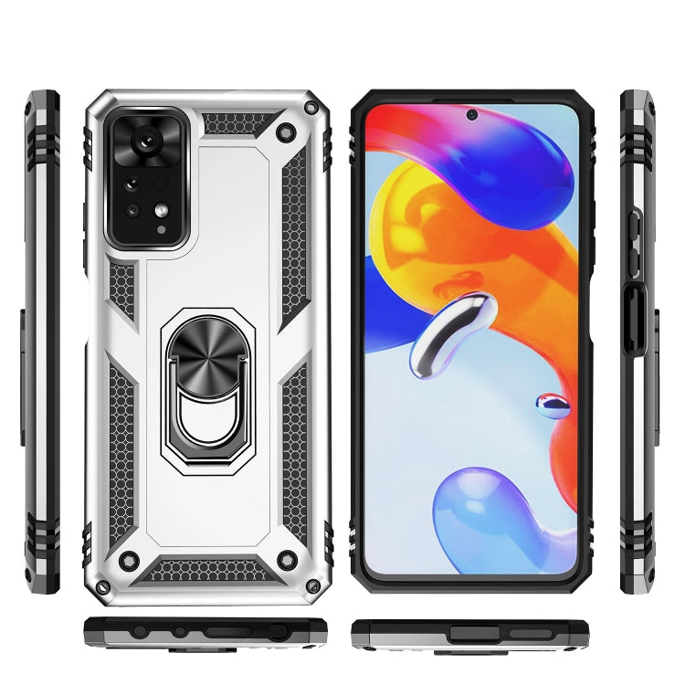 For Xiaomi Redmi Note 11 Pro Shockproof TPU + PC Phone Case with Holder