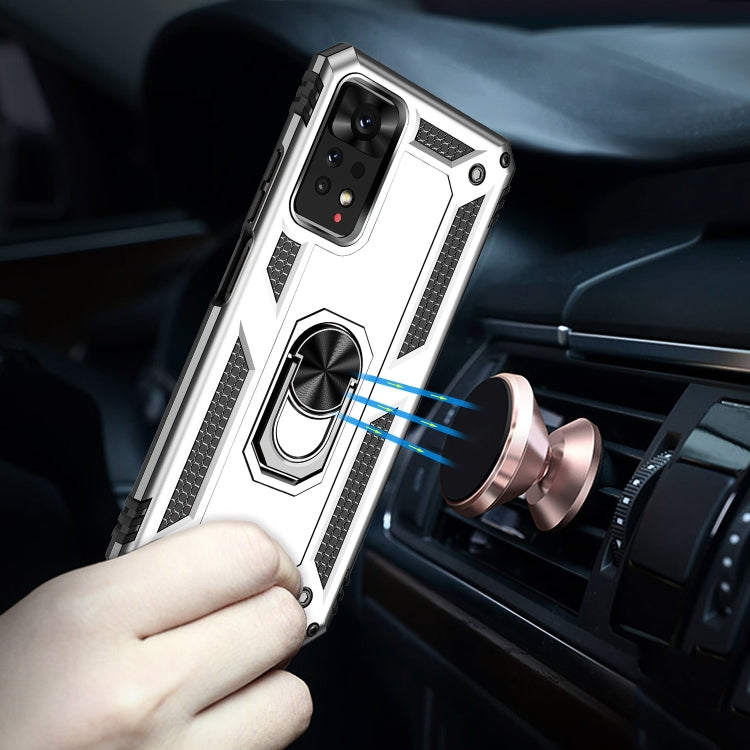 For Xiaomi Redmi Note 11 Pro Shockproof TPU + PC Phone Case with Holder