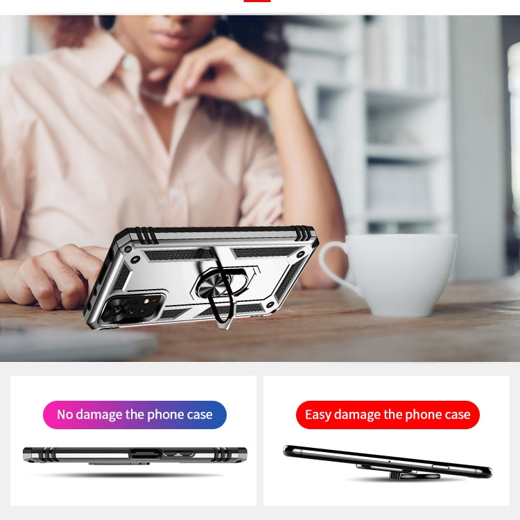 For Xiaomi Redmi Note 11 Pro Shockproof TPU + PC Phone Case with Holder