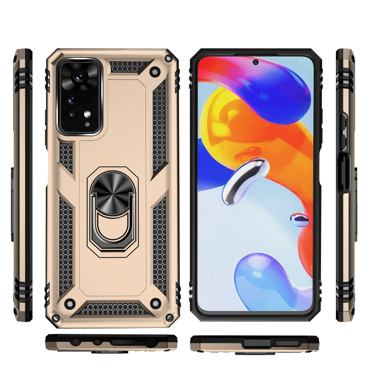 For Xiaomi Redmi Note 11 Pro Shockproof TPU + PC Phone Case with Holder