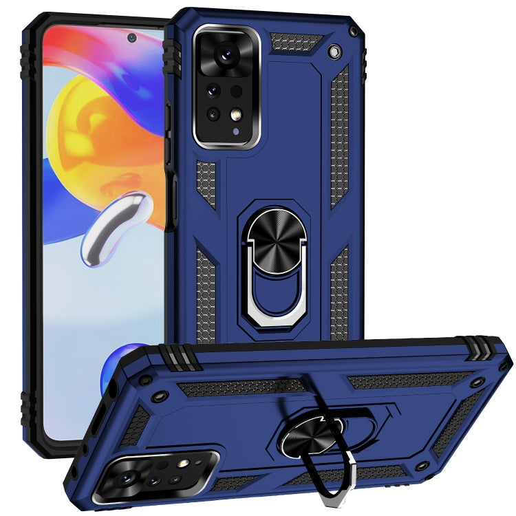 For Xiaomi Redmi Note 11 Pro Shockproof TPU + PC Phone Case with Holder