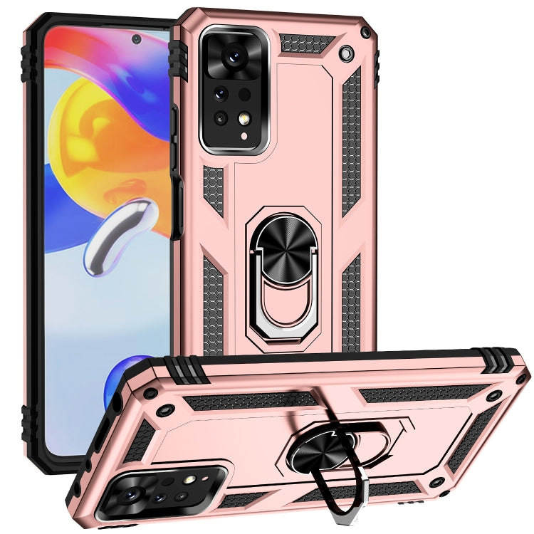For Xiaomi Redmi Note 11 Pro Shockproof TPU + PC Phone Case with Holder