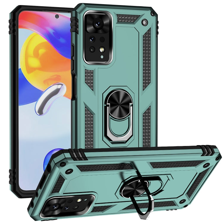 For Xiaomi Redmi Note 11 Pro Shockproof TPU + PC Phone Case with Holder