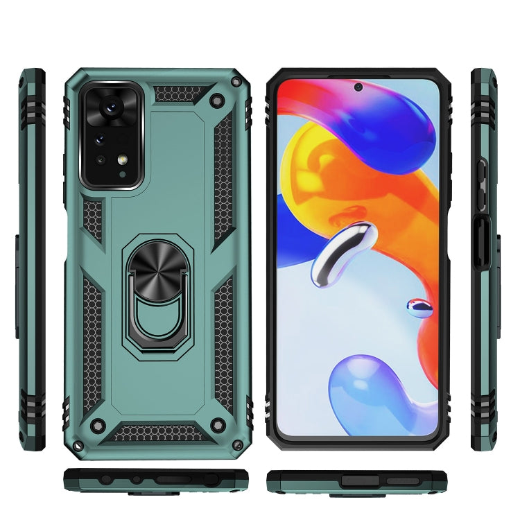 For Xiaomi Redmi Note 11 Pro Shockproof TPU + PC Phone Case with Holder