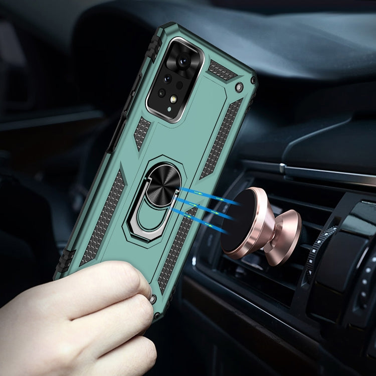 For Xiaomi Redmi Note 11 Pro Shockproof TPU + PC Phone Case with Holder