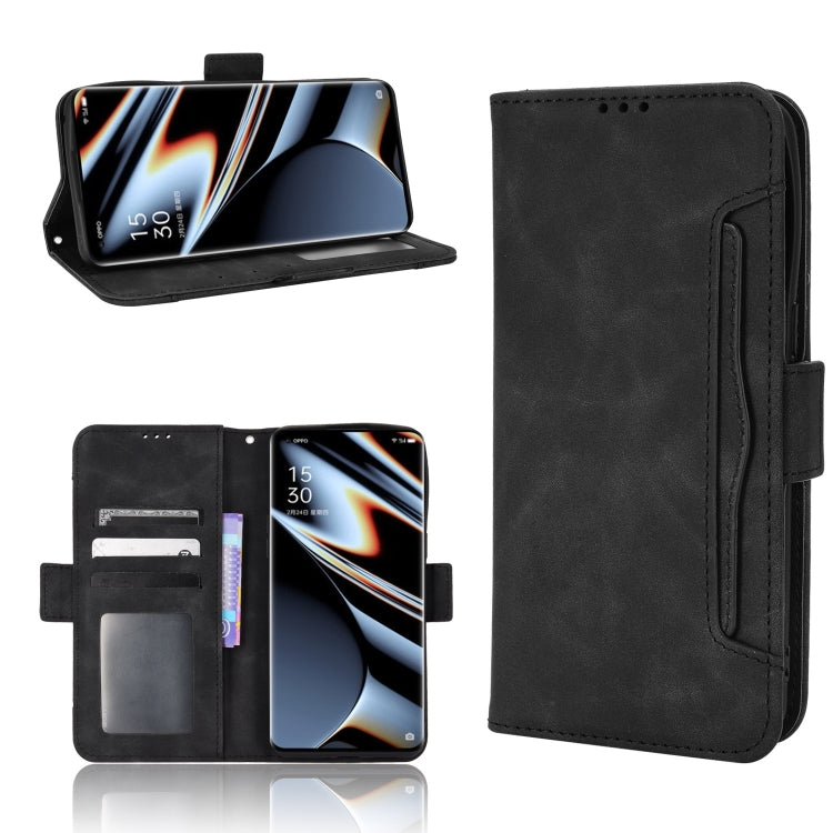 For OPPO Find X5 Pro Skin Feel Calf Pattern Leather Phone Case