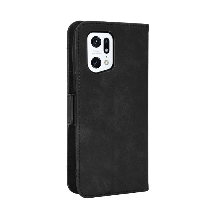 For OPPO Find X5 Pro Skin Feel Calf Pattern Leather Phone Case