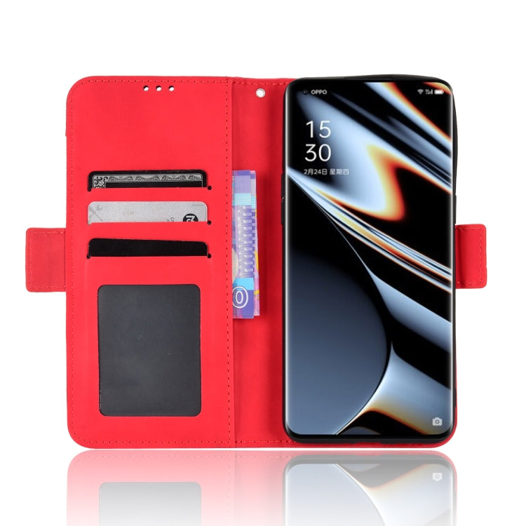 For OPPO Find X5 Pro Skin Feel Calf Pattern Leather Phone Case