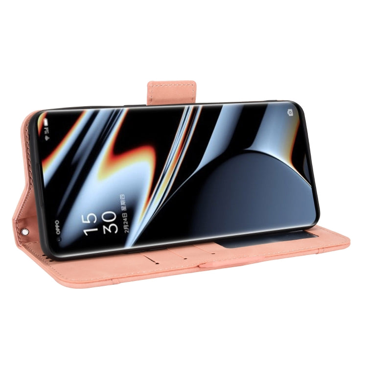 For OPPO Find X5 Pro Skin Feel Calf Pattern Leather Phone Case