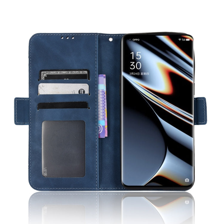 For OPPO Find X5 Pro Skin Feel Calf Pattern Leather Phone Case