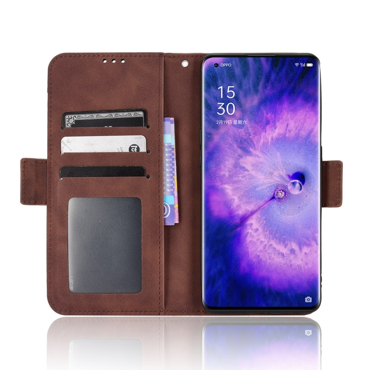 For OPPO Find X5 Skin Feel Calf Pattern Leather Phone Case