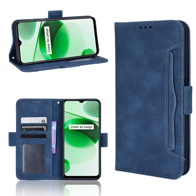 For OPPO Realme C35 Skin Feel Calf Pattern Leather Phone Case