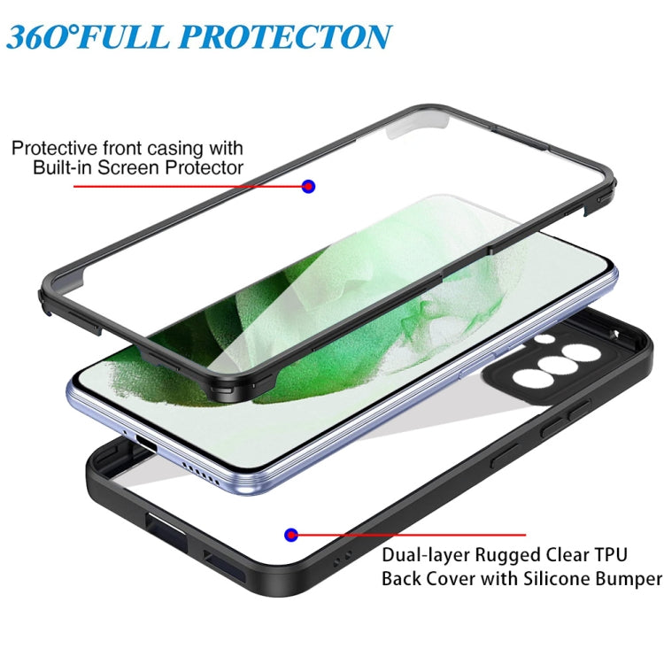 For Samsung Galaxy S22+ 5G Acrylic + TPU 360 Degrees Full Coverage Shockproof Phone Case