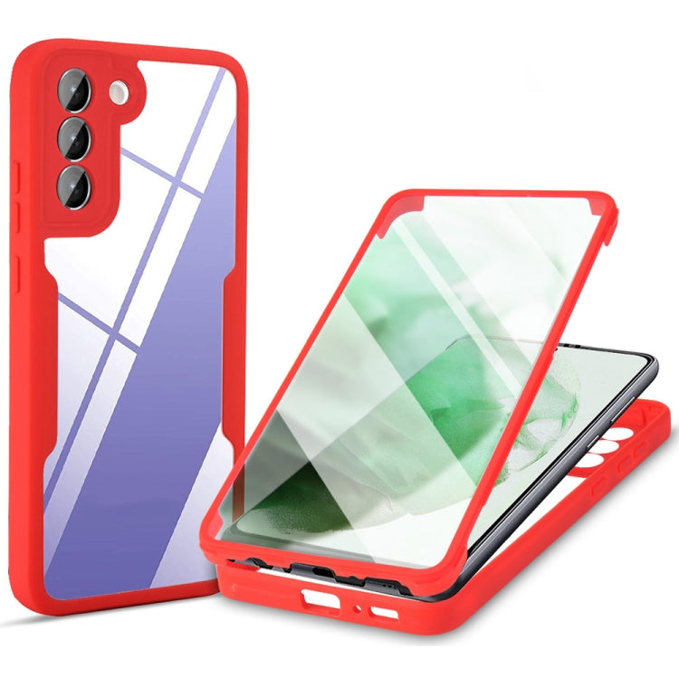 For Samsung Galaxy S22+ 5G Acrylic + TPU 360 Degrees Full Coverage Shockproof Phone Case