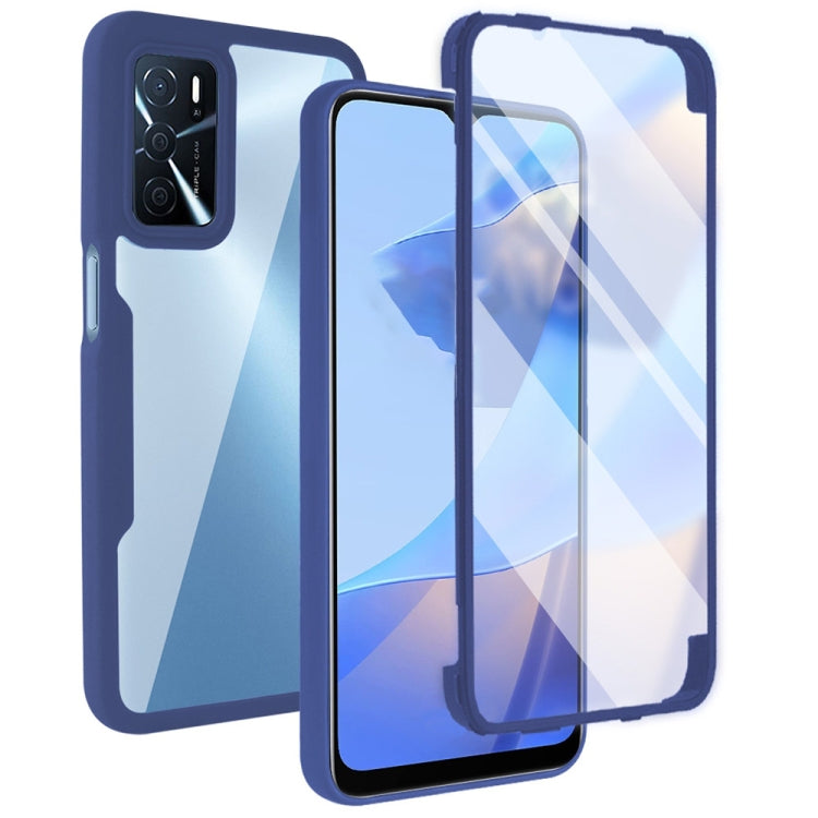 For OPPO A16 / A55 5G Acrylic + TPU 360 Degrees Full Coverage Shockproof Phone Case