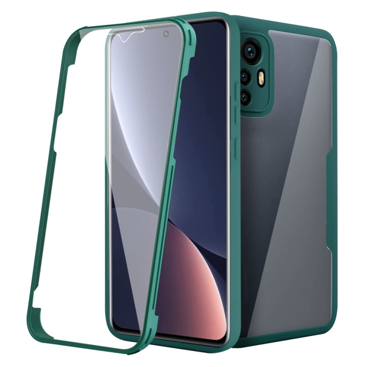 For Xiaomi 12 Pro 5G Acrylic + TPU 360 Degrees Full Coverage Shockproof Phone Case